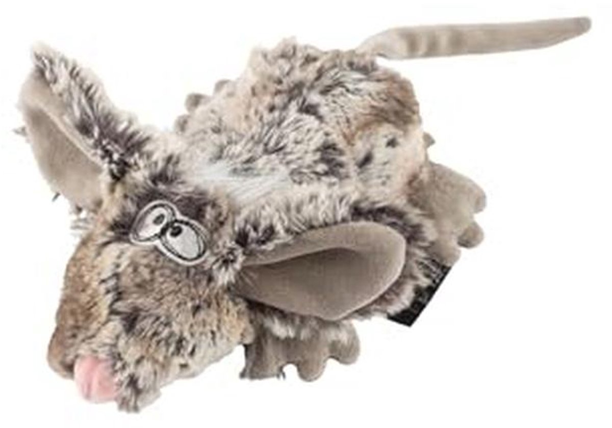 Grijze knuffeldier LaLa voor kinderen en volwassenen - 9 x 7 x 22 cm, geschikt vanaf 3 jaar