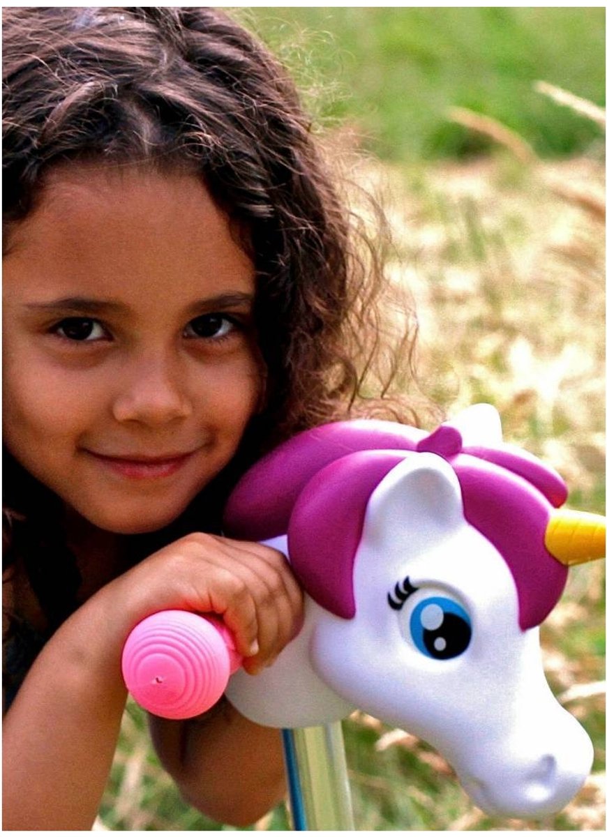 Eenhoornhoofd Scootaheadz Pretty Pearl Elektrische Step - afbeelding 2