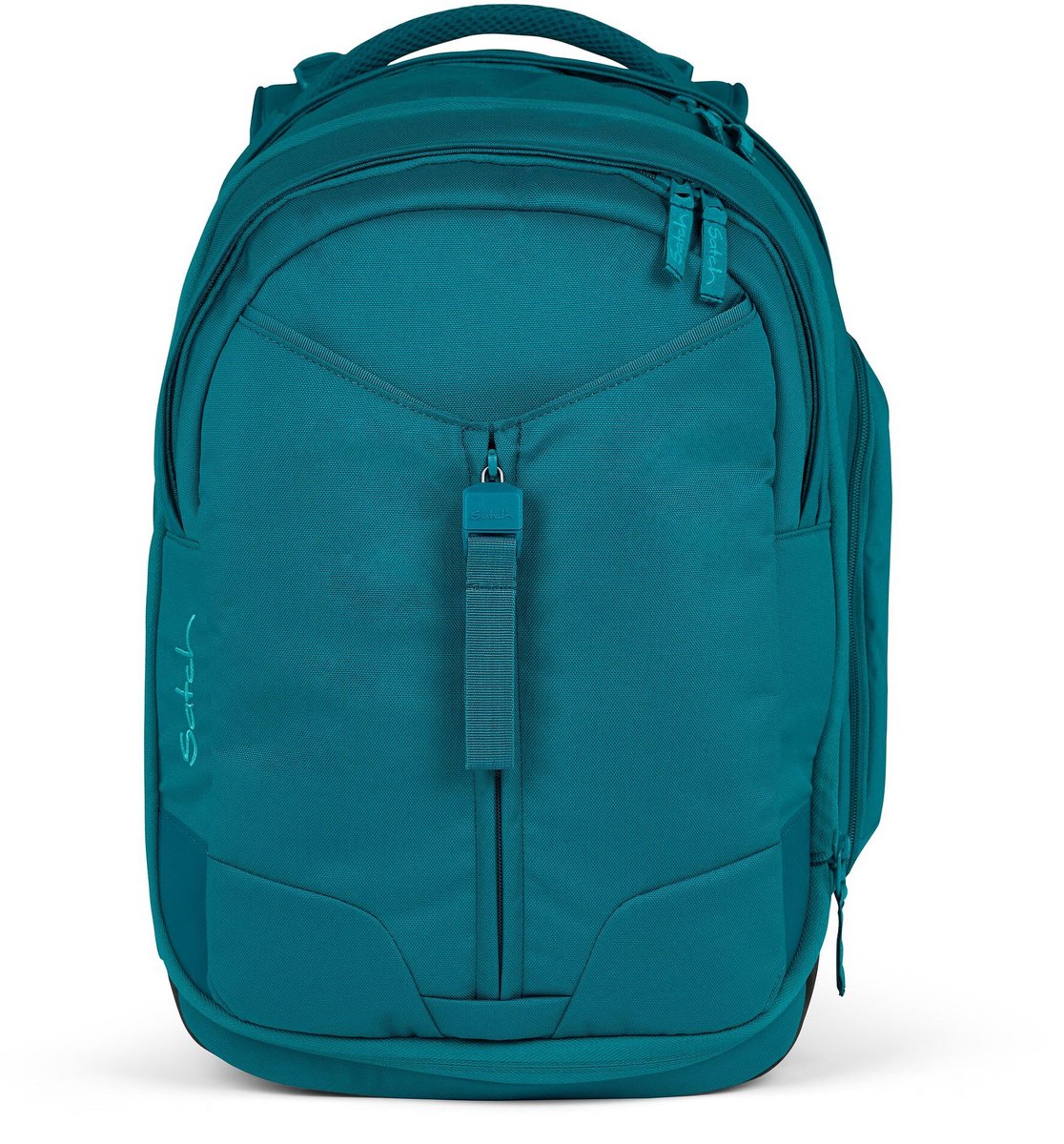 satch Schoolrugzak met laptopvak Match Deep Petrol