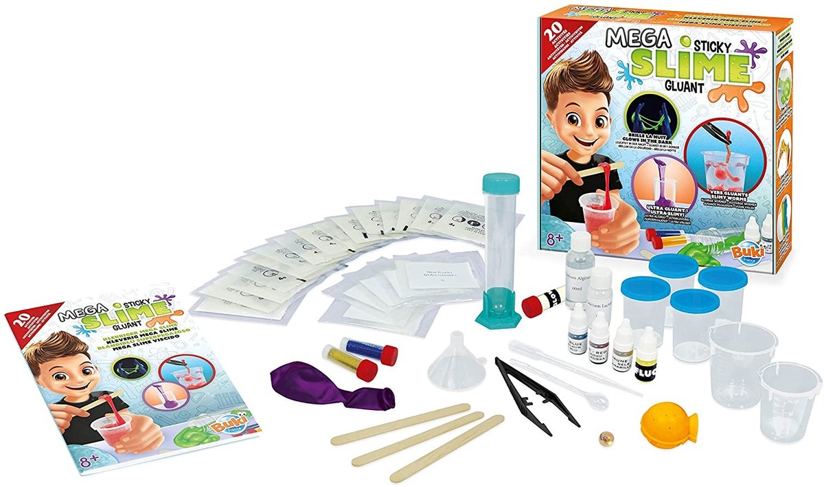Buki France Buki - méga slime - experimenteetset