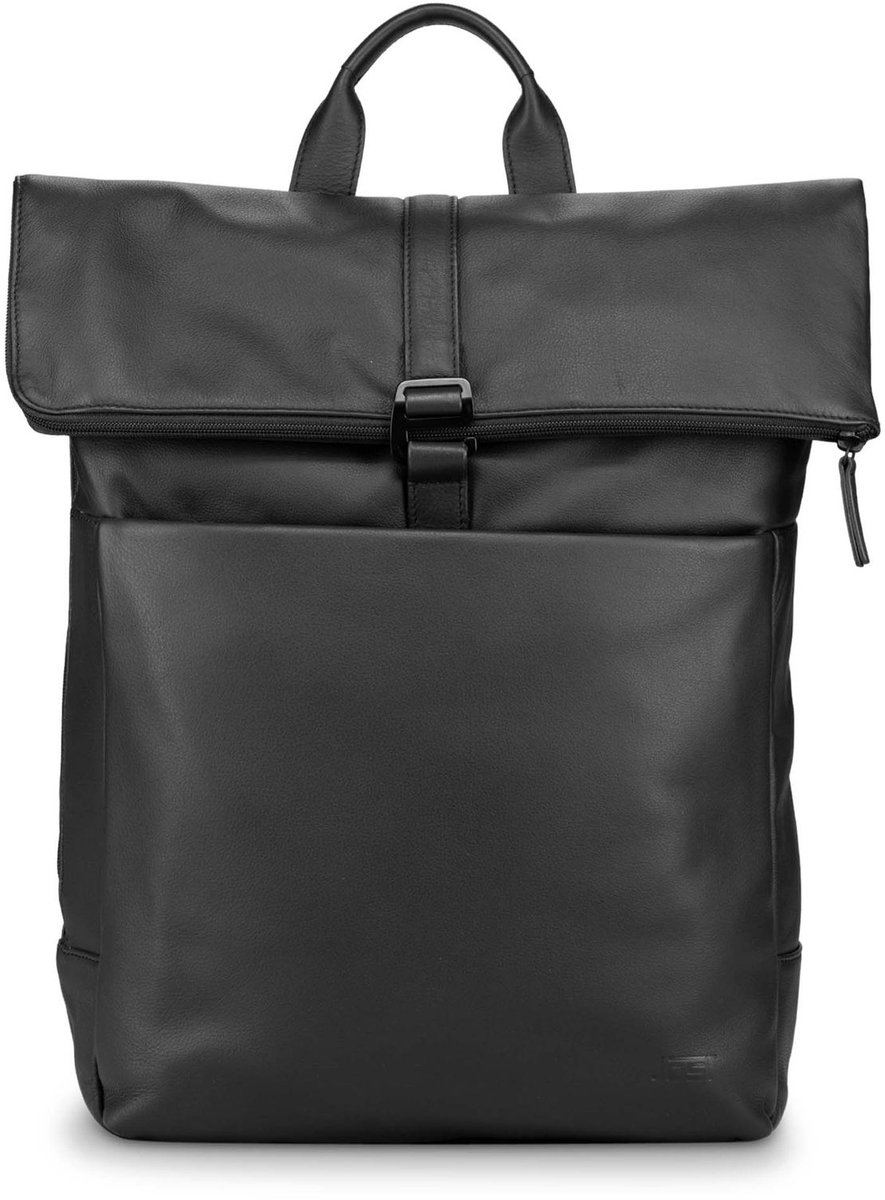 JOST laptop rugzak rugzak met laptopvak Tromsoe Backpack Black zwart