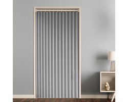 Thermisch deurgordijn, ondoorzichtig, magnetisch, voor tochtwerende koudebescherming, vouwgordijn voor deuren en kasten, ruimteverdeler, 220 g/m², 1 stuk