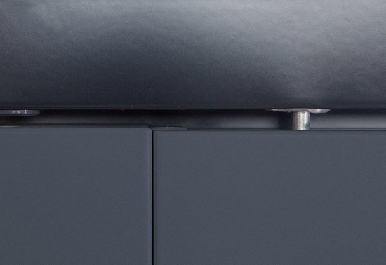 Jet-Line | kantoorkast | werkplaatskast | stalen kast KIEW | wit-donkergrijs | 90x40x90cm | metalen kast | archiefkast | werkplaatskast