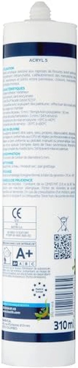 Professionele acrylkit 12 stuks - Hoge kwaliteit afdichtmiddel - 310 ml