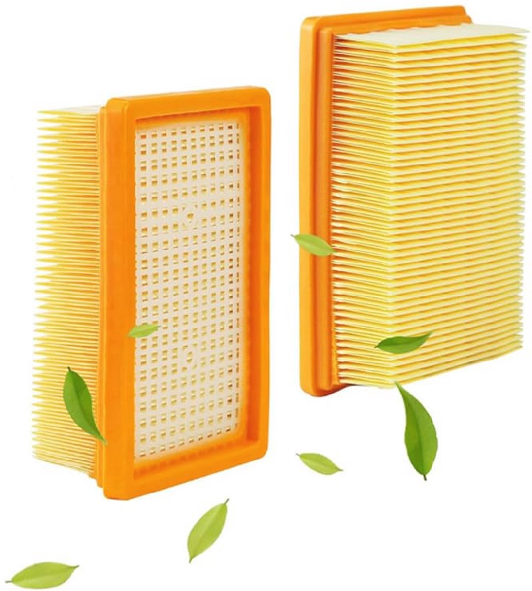Stofzuigerfilters 2 Stuks - Hoge Filtratie voor Vuile Lucht
