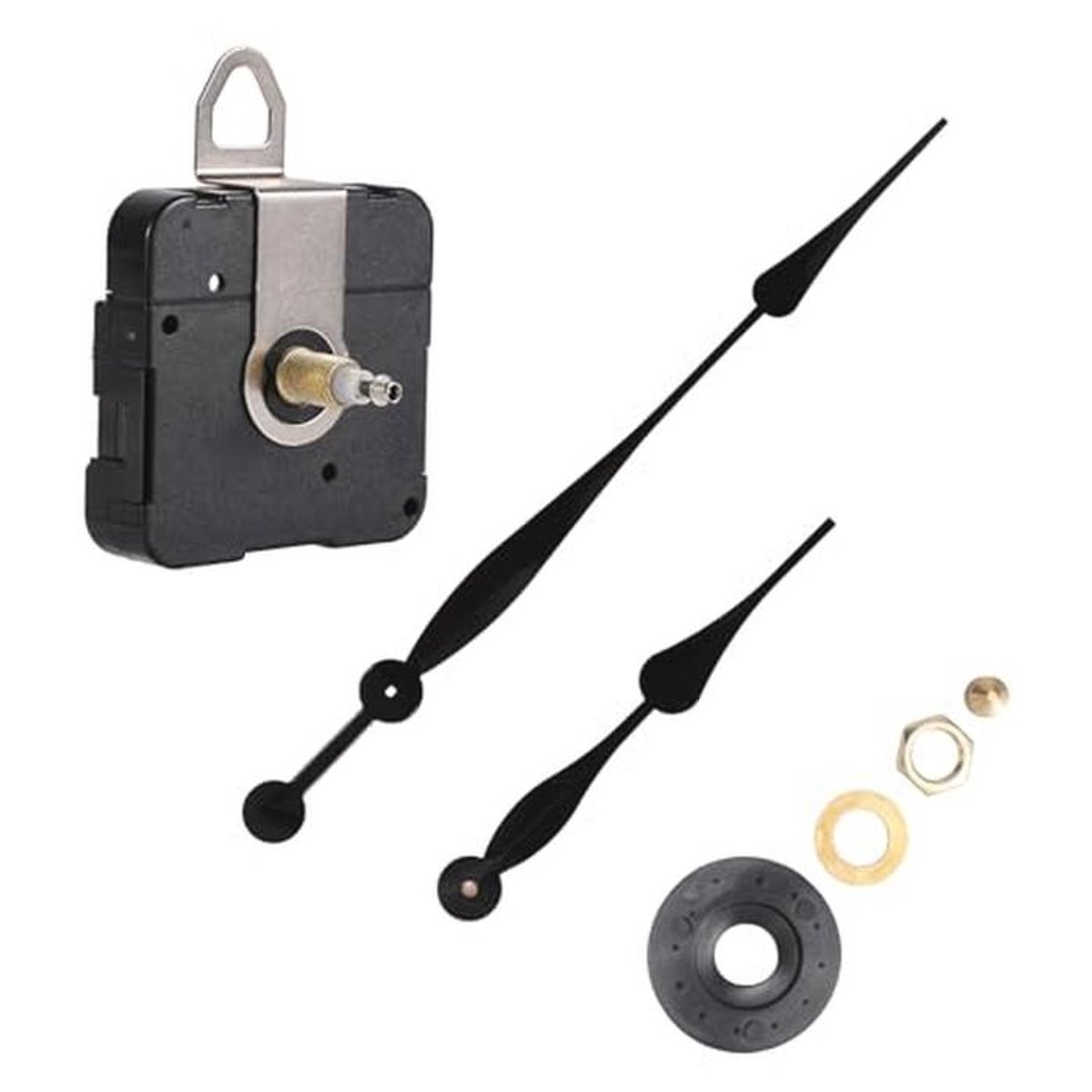 Reparatieset voor Wandklokken met Lange Spadewijzers en Kwartsuurwerk Mechanisme