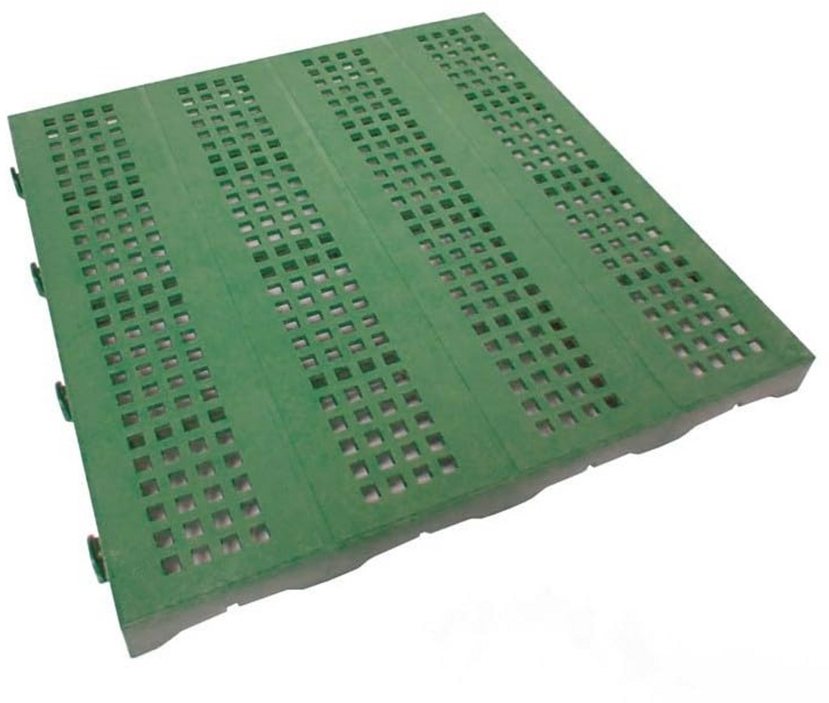Geperforeerde Kunststof Tuintegel 40 x 40 cm - Verpakking van 6 stuks, Goed voor 1 m²