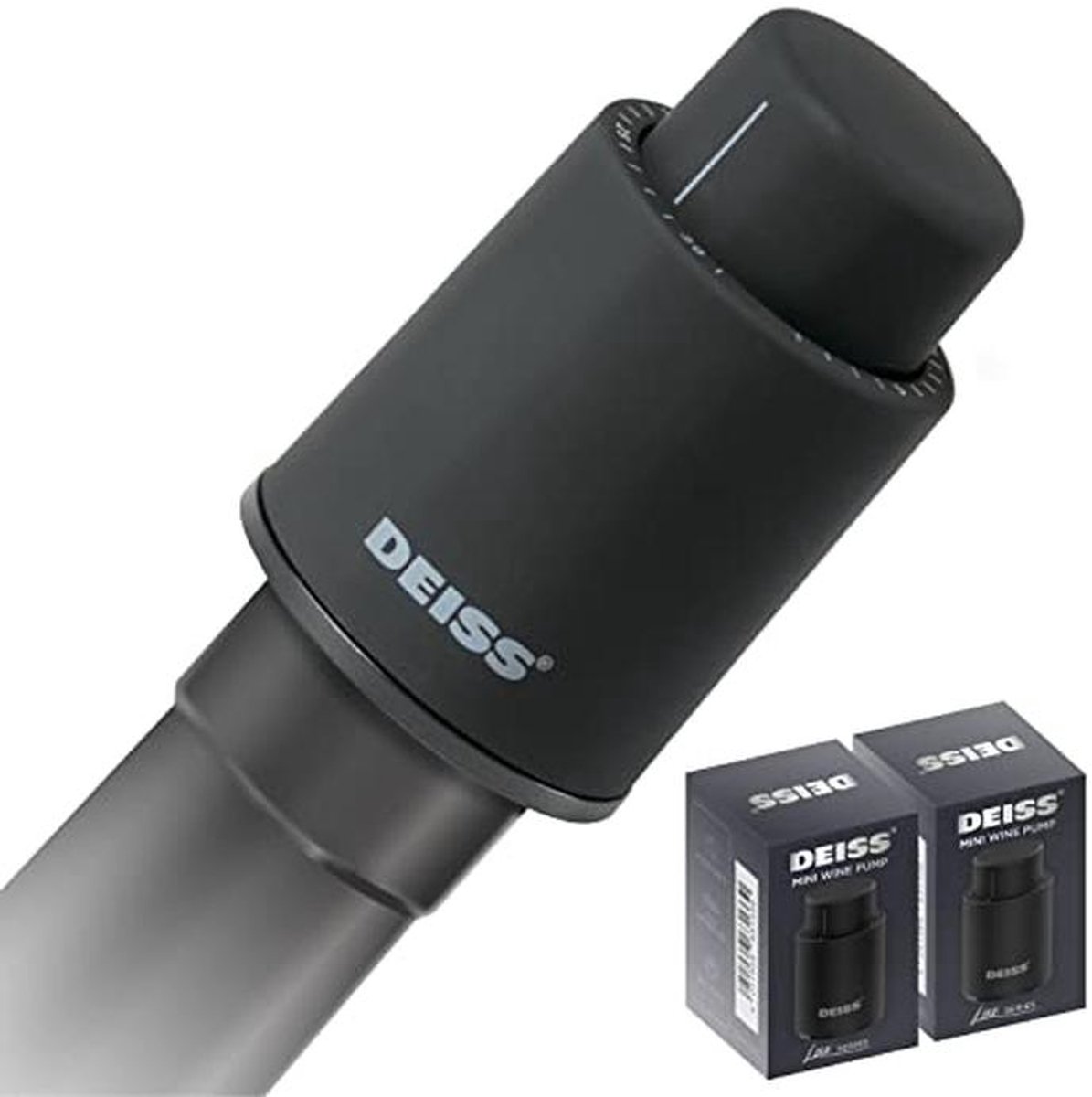 Herbruikbare Wijnfles Stopper Set met Datum Markering - Houd Wijn Vers en Lekker