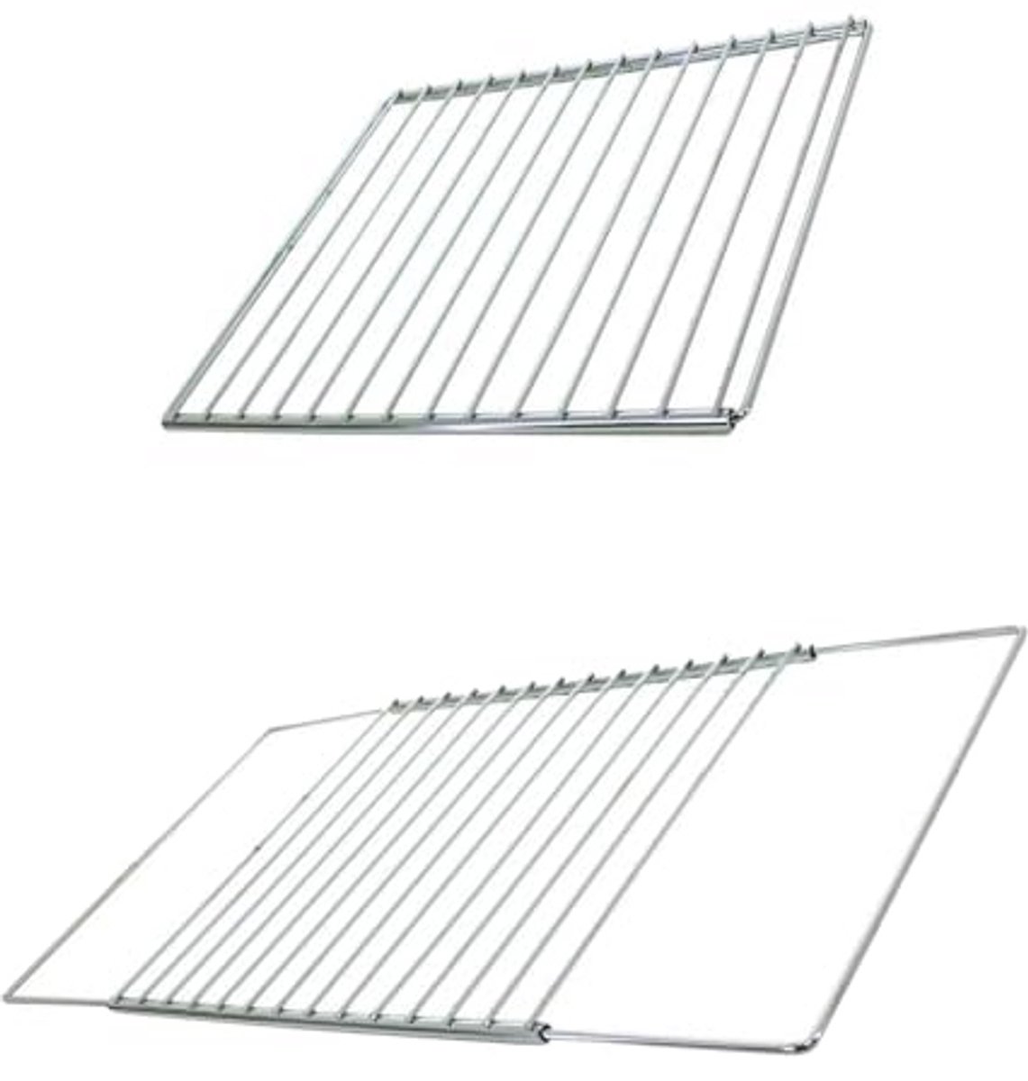 Verstelbaar Grillrooster van 47 tot 75 cm x 35 cm - Ideaal voor Oven en Grill