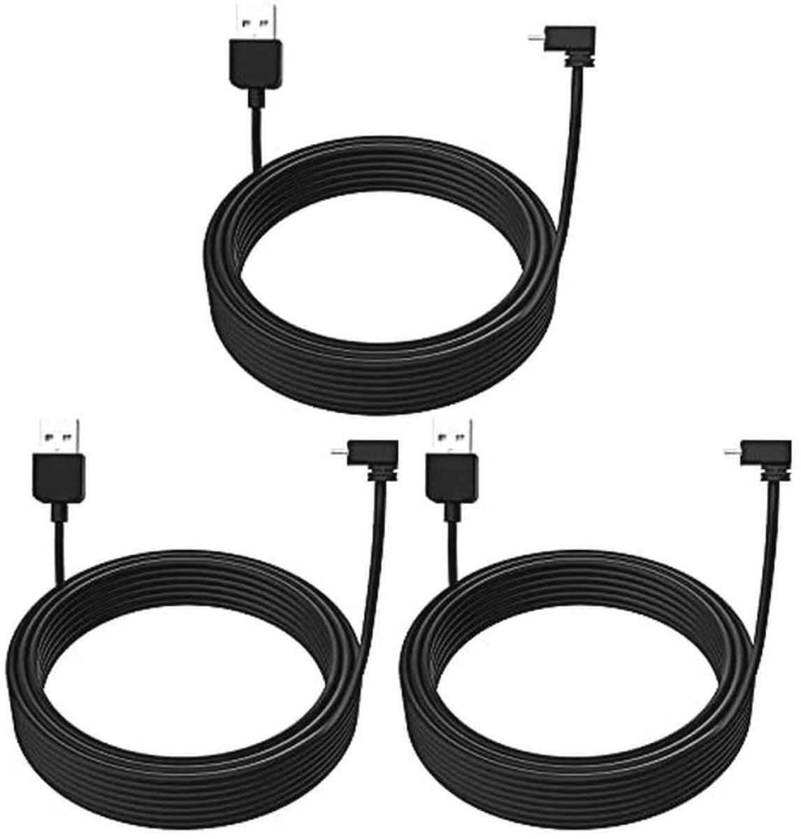 Weerbestendige Oplaadkabel voor Buiten Camera - 6m