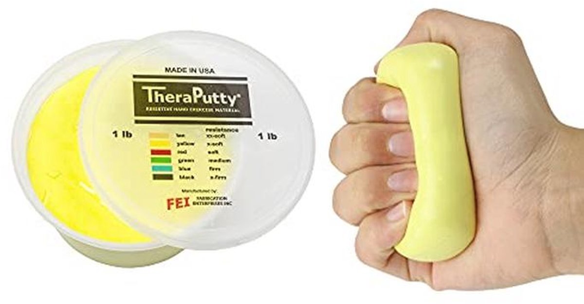Therapeutische Kneedmassa - 450 g - Geel (Zeer Licht)
