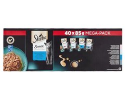 Natuurlijke kattenvoeding selectie met saus - 40 zakjes van 85g