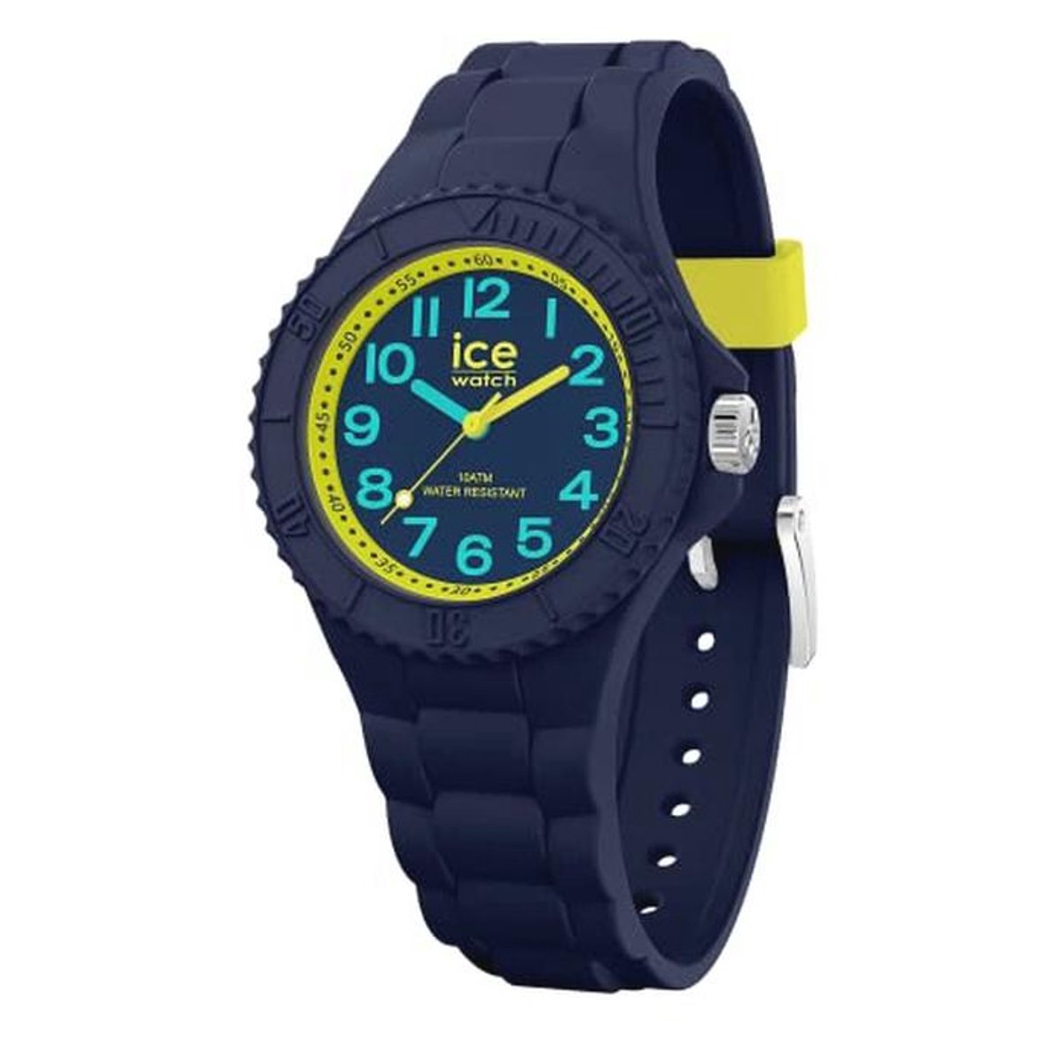 Kinderen Blauw Silicone Horloge met Grote Cijfers - Mode Tijdsaanduiding