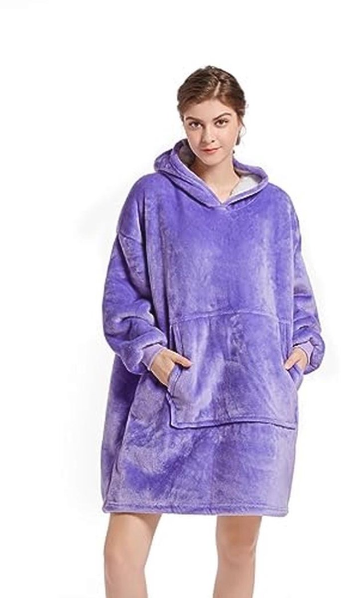 Oversized Hoodie Deken met Capuchon - Zacht en Warm