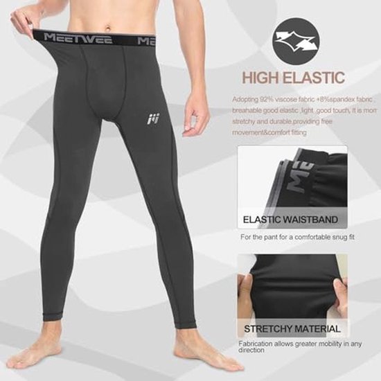 MEETWEE Base Layer Set Sous v tements Thermiques Pour Hommes Bol MEETWEE Base Layer Set Sous v tements Thermiques Pour Hommes Bol