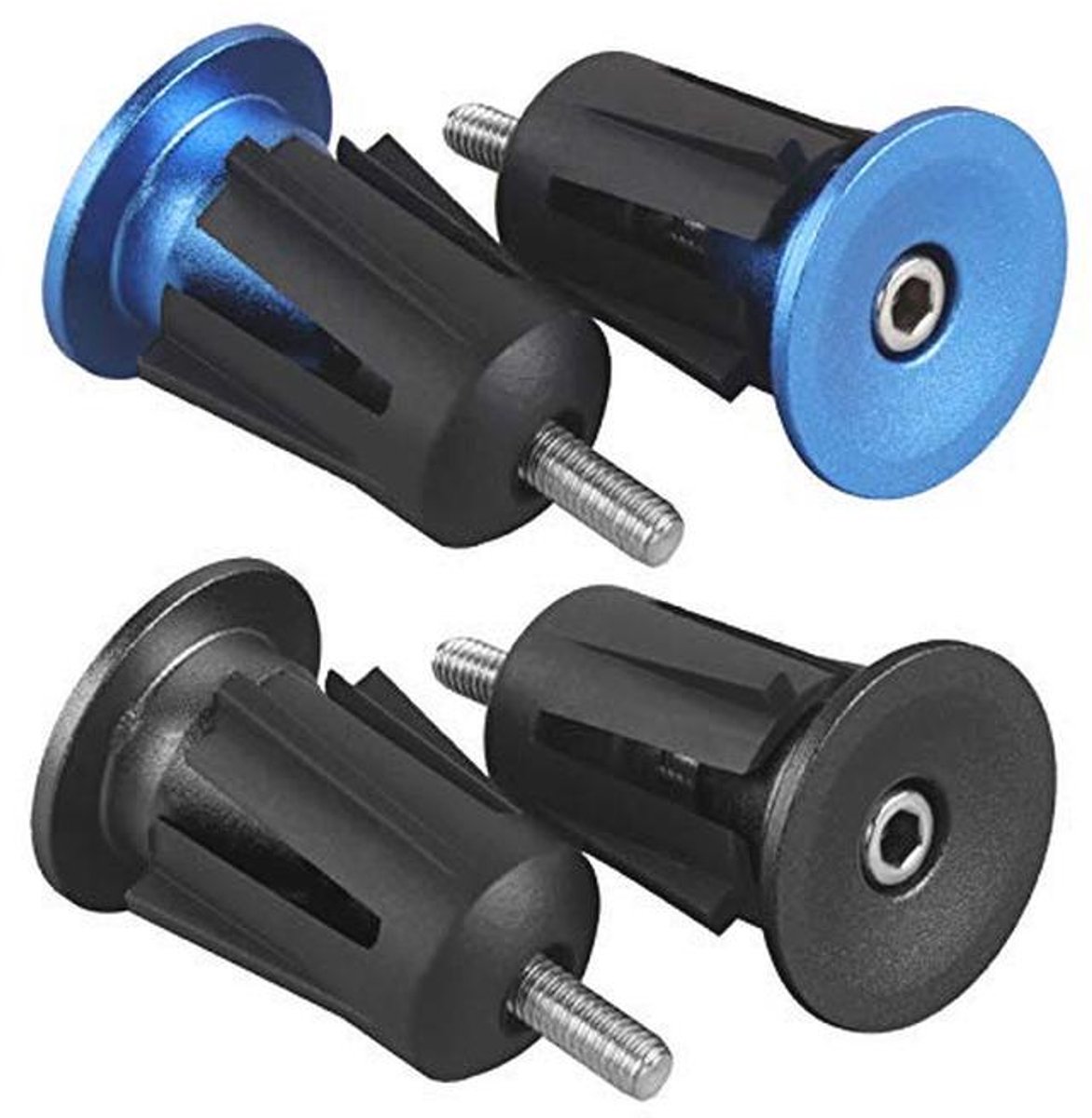 Fietsstuurdoppen Aluminium Legering voor Mountainbike en Racefiets - Set van 4