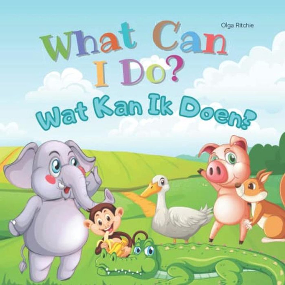 Wat Kan Ik Doen?: Tweetalig Boek Voor Kinderen