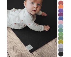 Sanosoft® Kruipmat, gemaakt in Duitsland, Öko-Tex, anti-slip 60 x 100 cm, zwart