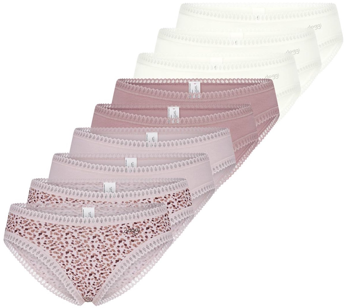 sloggi Dames slip / onderbroek 9 pack GO Crush