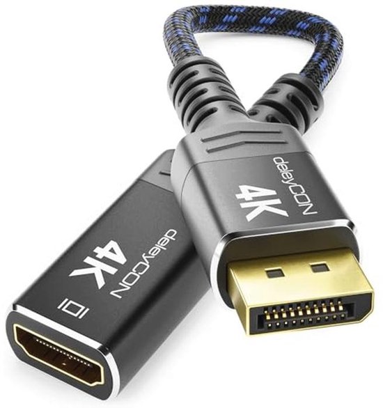 4k Display Port DP Stecker auf HDMI Weibliche Flachadapter Konverter für