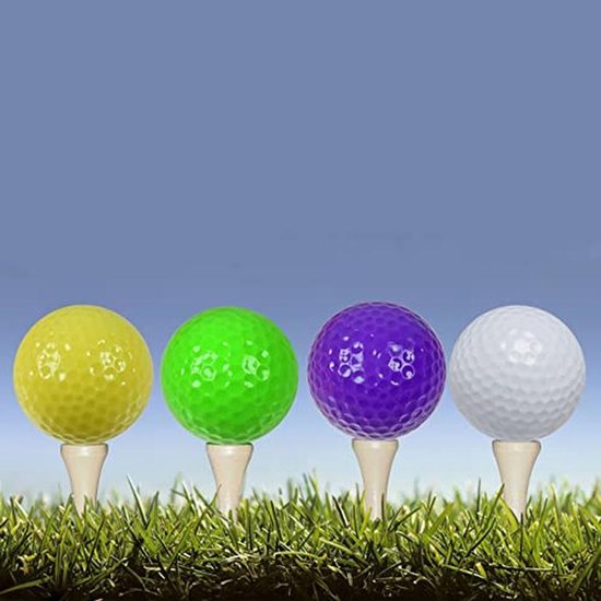 Professionele Bamboe Golf Tees 250 Pack - 2-3/4 Inch - Biologisch Afbreekbaar en Sterker dan Houten Tees — afbeelding 4