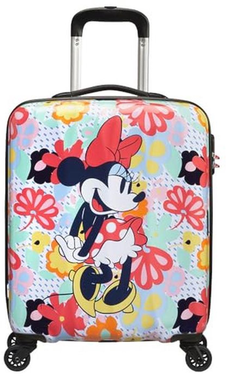 Spinner S Hand Bagage 55 cm 36 L veelkleurige Bloemenprint