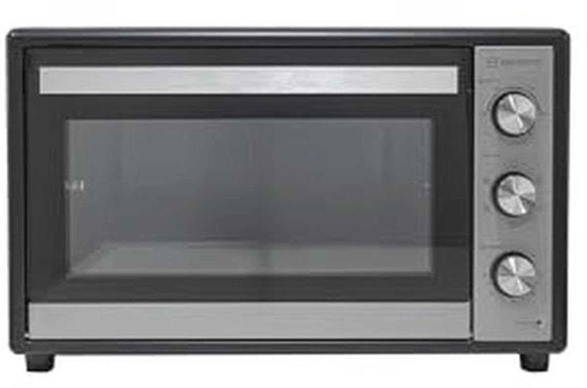 Elektrische oven met circulatielucht voor buiten - 70 liter, draaispies en grillrooster