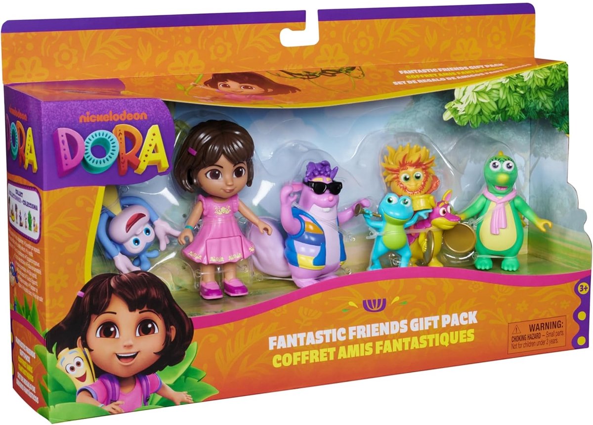 Spin Master Dora the Explorer speelgoedfiguren 5-pack multicolor. — afbeelding 10