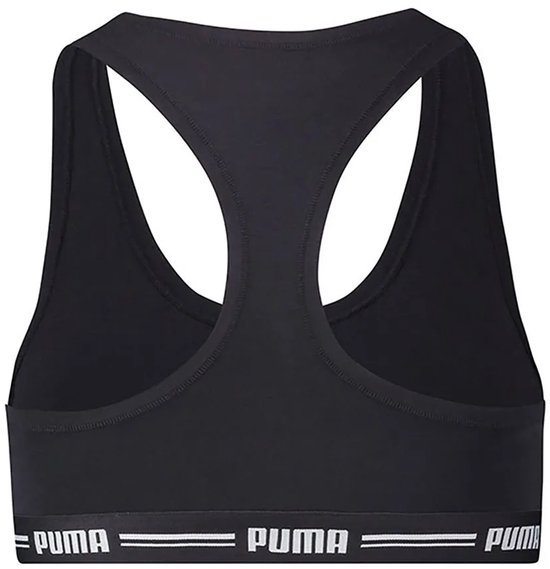 PUMA PUMA WOMEN RACER BACK TOP 1P HANG Soutien-gorge pour femme - Noir - Taille S