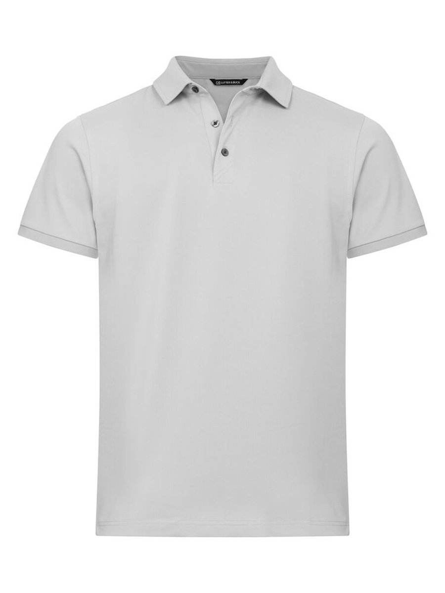 Cutter & Buck Virtue Eco Polo Solid Heren 354434 - Zilver - L
