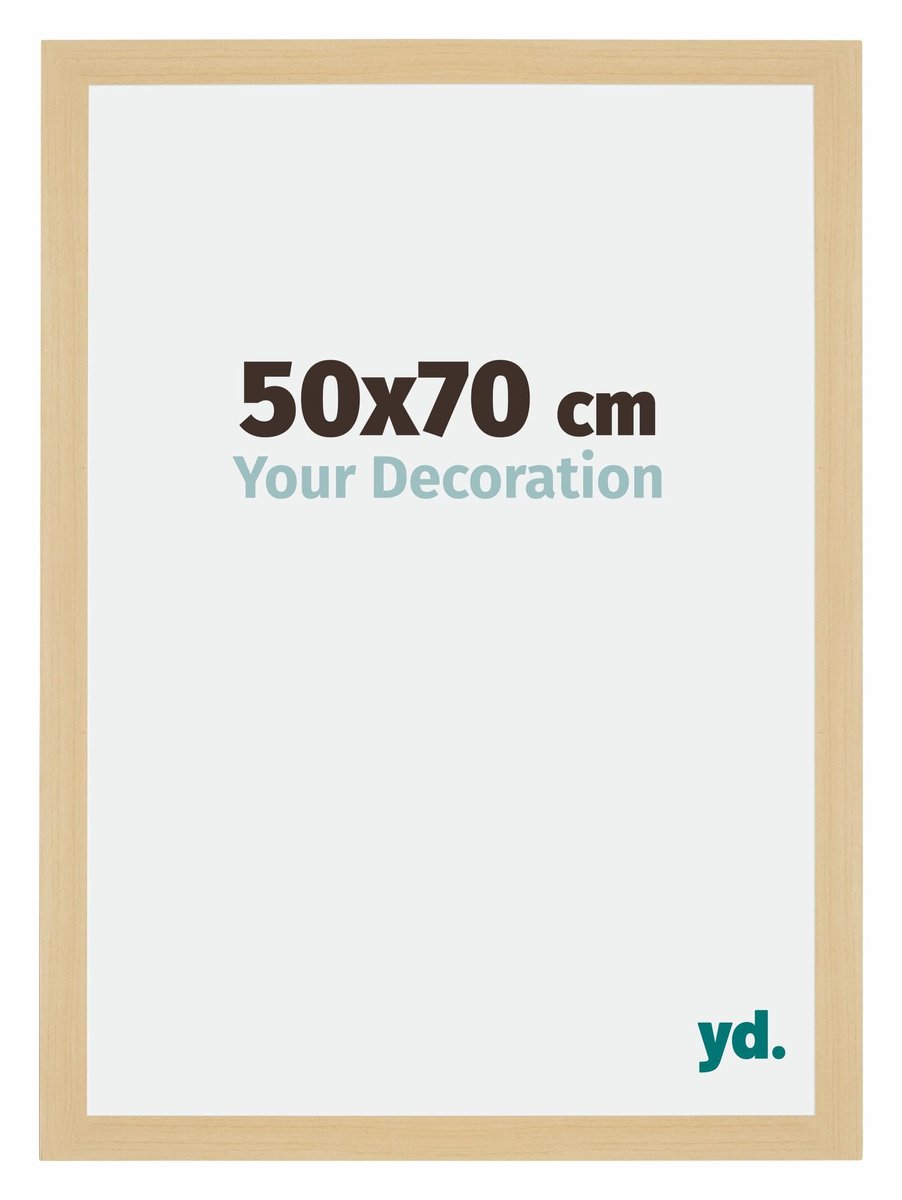 Your Decoration - Puzzellijst 50x70 cm - Ahorn Decor - Puzzellijst 500-1000 stukjes - MDF Fotolijst - Mura