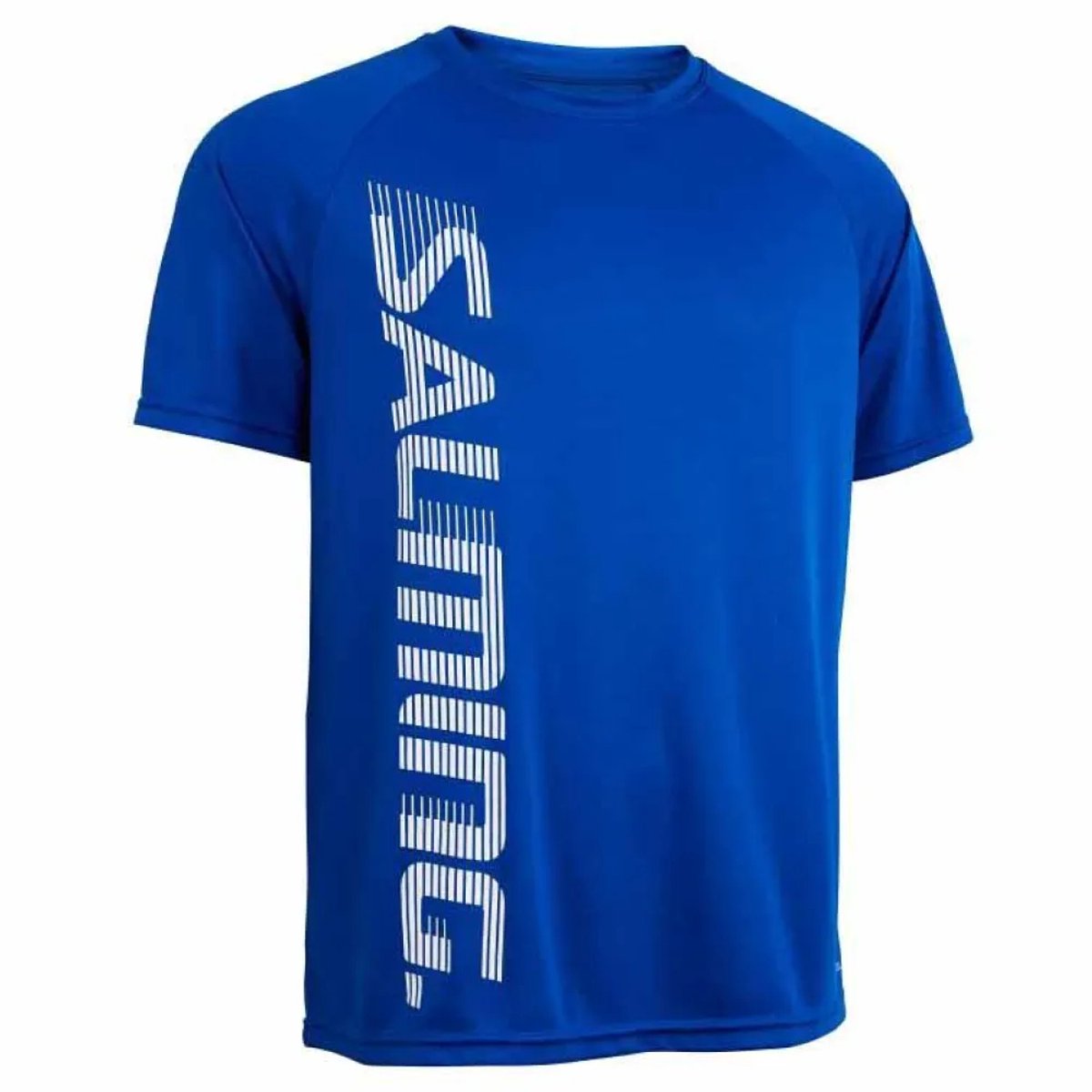 Salming Training 2.0 T-shirt Met Korte Mouwen Blauw 14 Years Jongens,Meisjes