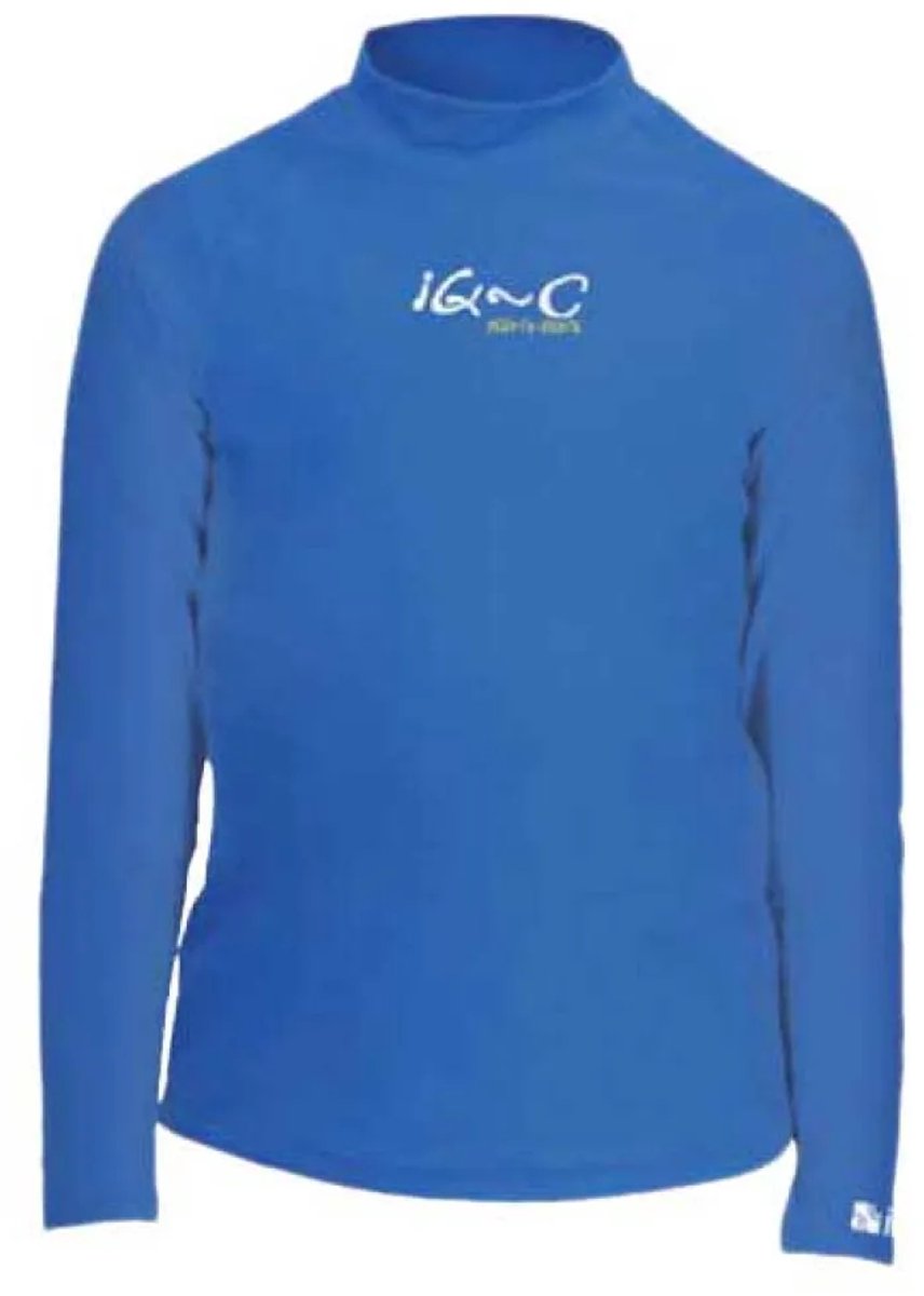Iq-uv Uv 300 Junior Uv T-shirt Met Lange Mouwen Blauw 164 cm Jongens,Meisjes