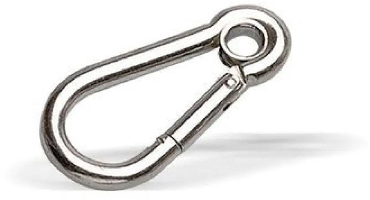 Pike N Bass Inox Guide-karabijnhaak 10 Mm Zilver