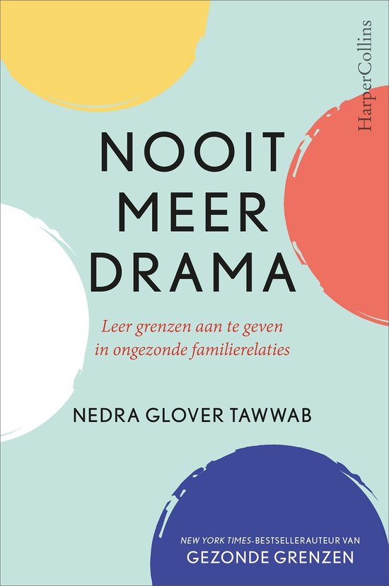 Nooit meer drama - cover