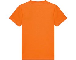 Nederlands Elftal Logo T-Shirt Kinderen - Maat 140 - Oranje - Jongens & Meisjes - KNVB - Fankleding - Fanshirt - Voetbal - Officiële Merchandise