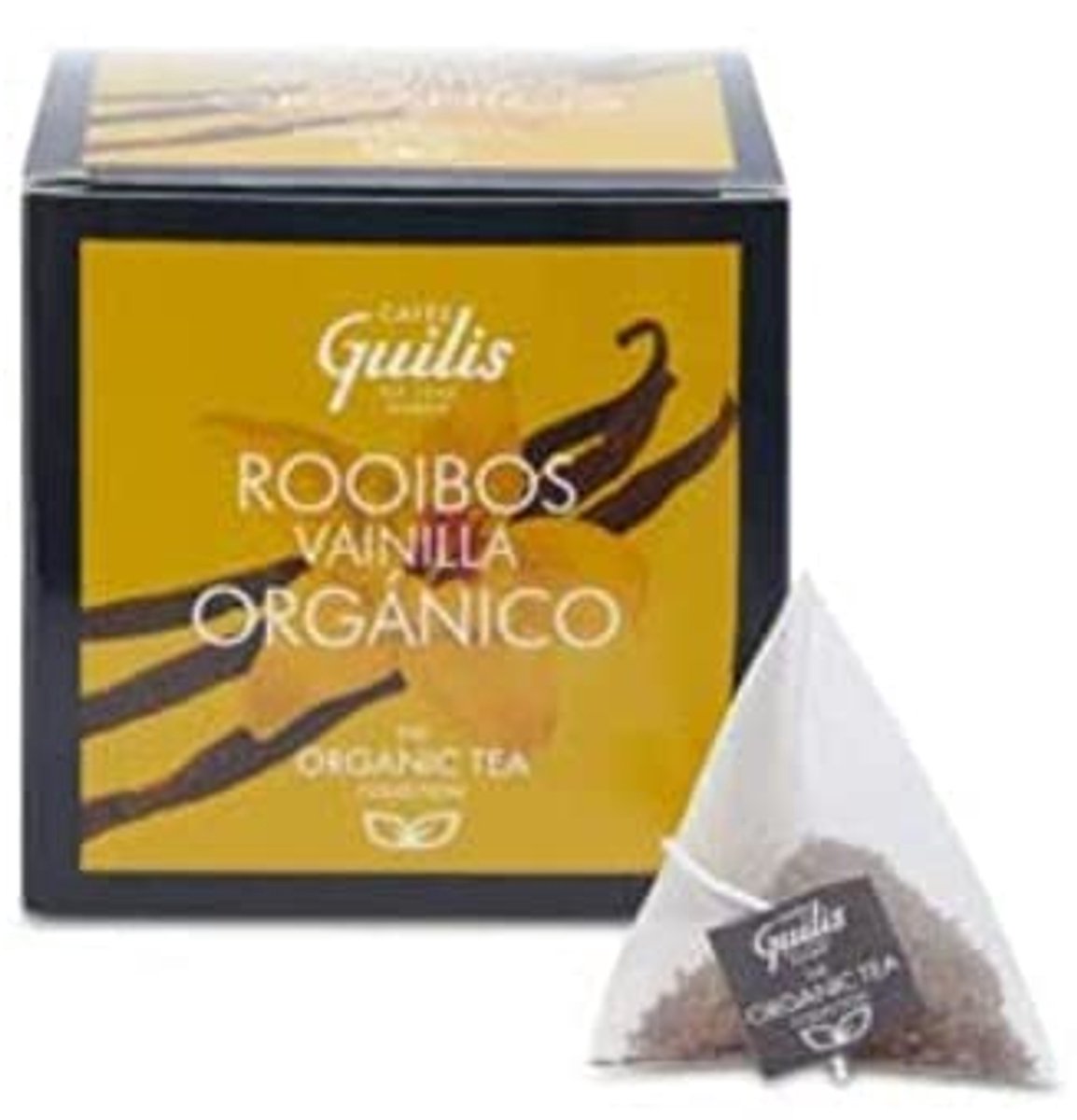 Biologische Vanille Rooibos Thee - 15 Piramides - Verpakking van 4