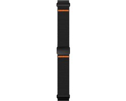 Stravo Nylon Bandje met Magneet voor Garmin Fenix 5x (Plus) Fenix 6x (Pro) Fenix 7x (Pro-Sapphire-Solar) Garmin Fenix 8 - 51mm Enduro 1-2-3 - Quickfit 26mm band voor Garmin smartwatches - Stevig & Verstelbaar Horlogebandje Horlogeband - Zwart thumbnail 3