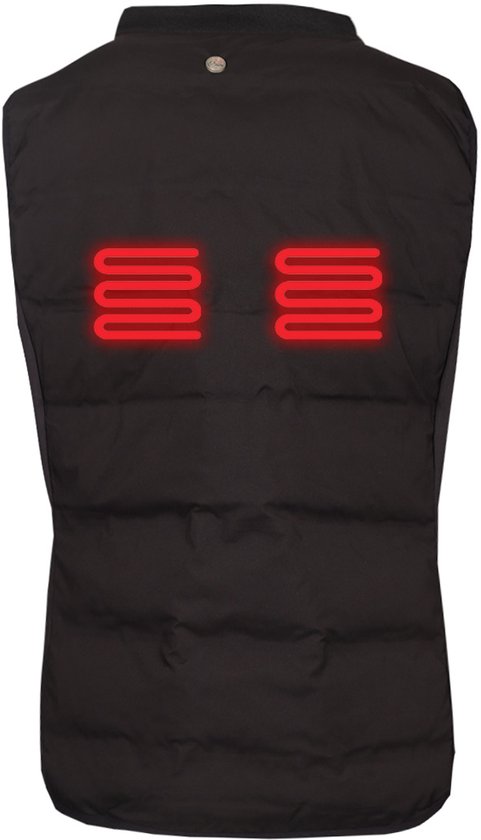 Bodywarmer HKM avec fonction chauffante - noir - XL