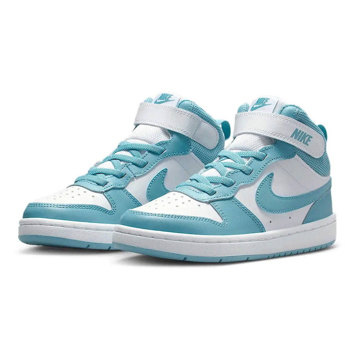 Nike Court Borough Mid 2 PS Sneakers Junior Blauw