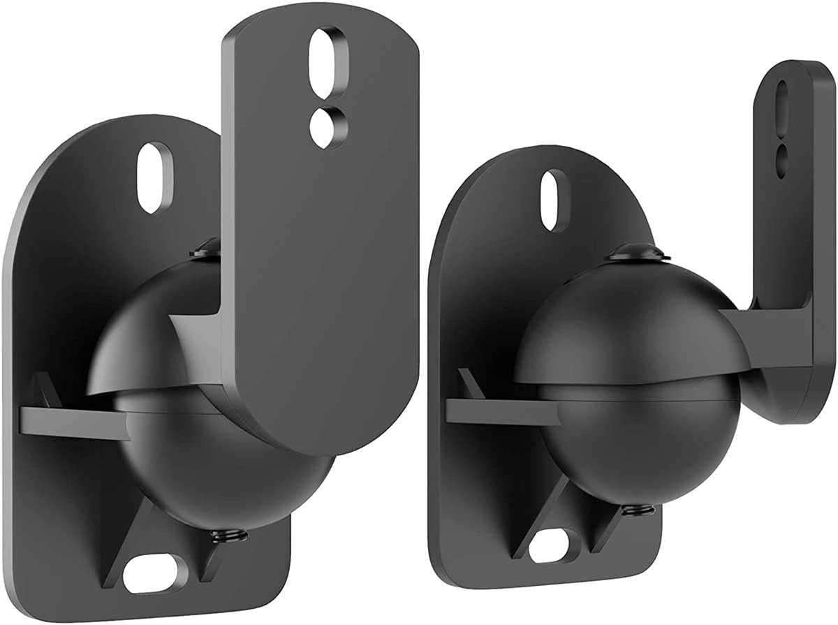 2pcs Zwarte Universele Muur Beugel voor Speakers - Geluidssysteem Beugels