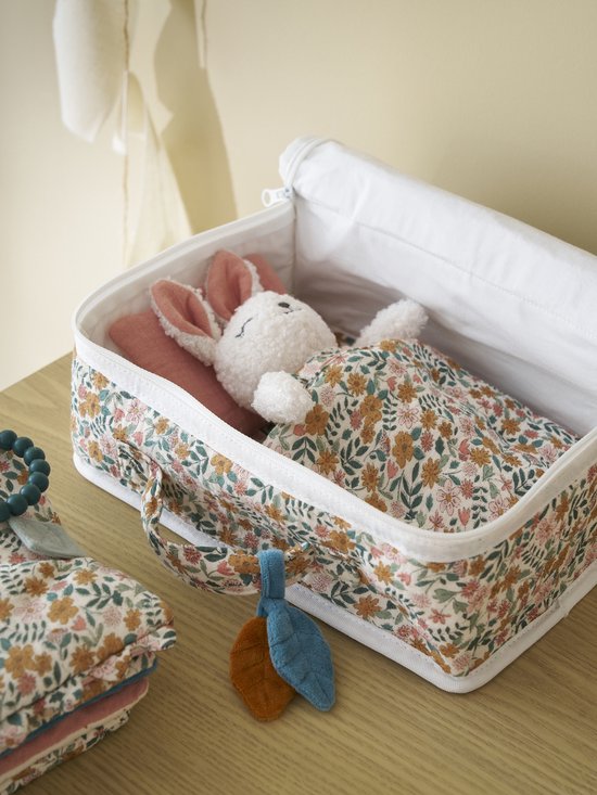 Vertbaudet Koffertje met knuffel RETRO FLOWER van Merkloos — afbeelding 2
