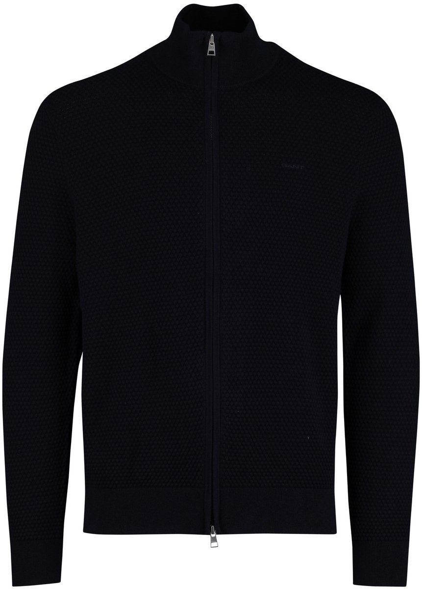 Gant vest donkerblauw