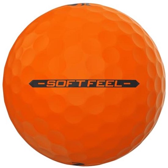 Golfballen Zacht Gevoel 14 - Brite Oranje van Merkloos — afbeelding 3