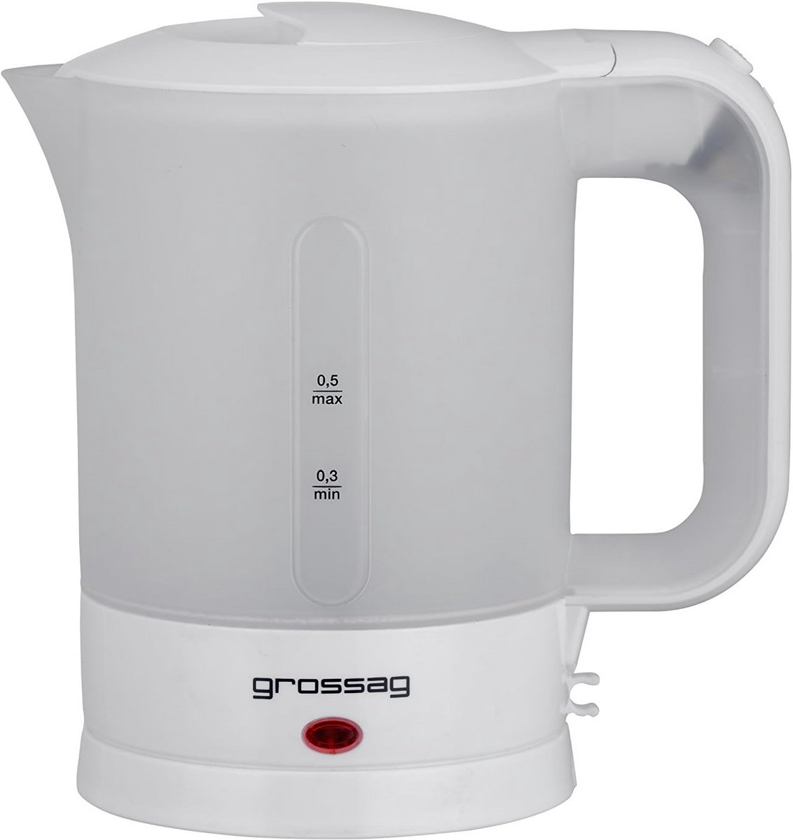 Reis Waterkoker Set 0.5L met Kopjes en Lepels - Dubbele Voltage