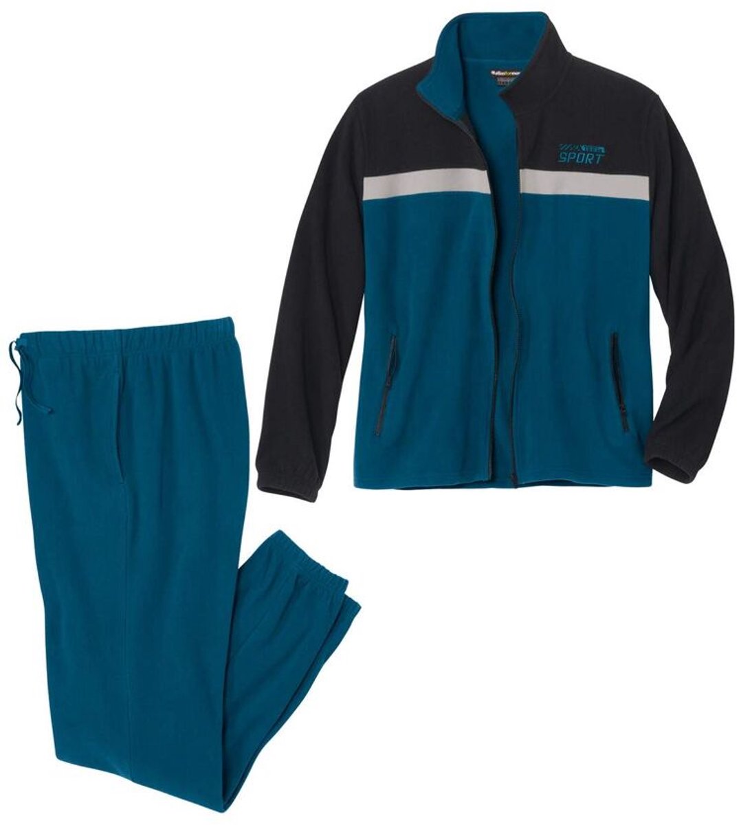ATLAS FOR MEN - Outdoor fleecetrainingspak - Heren - Verkrijgbaar in grote maten - M