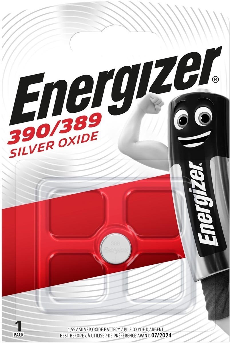 1 stuk Horloge batterij Energizer 390-389 MD