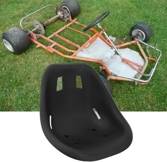 Zadel voor Drift Trike Racing - Go Kart Large Size - Racing Go Kart Man Sprint Track - Zitkit - Moto Racing Kit - Karting Zit - Drift Auto Stoel Rugleuning van Merkloos — afbeelding 3