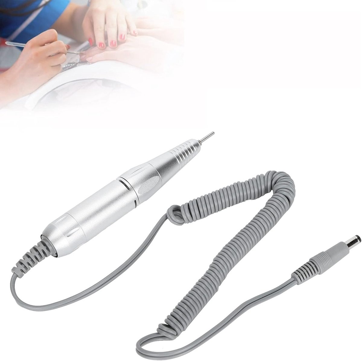Electric manicure - polijstmachine - vervangende handgreep - snelheid 35000 rpm - ondersteunt voorwaarts en achterwaarts - stille en soepele elektrische nagelvijl - manicure en pedicure hulpmiddelen
