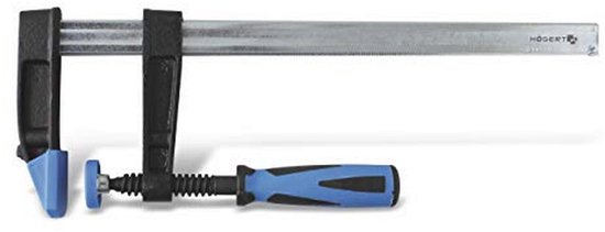 8-delige Set Schroefklemmen – 300/500/800/1000 Mm X 120 Mm, Elk 2 Stuks, Met Dieptespanner En Antislip